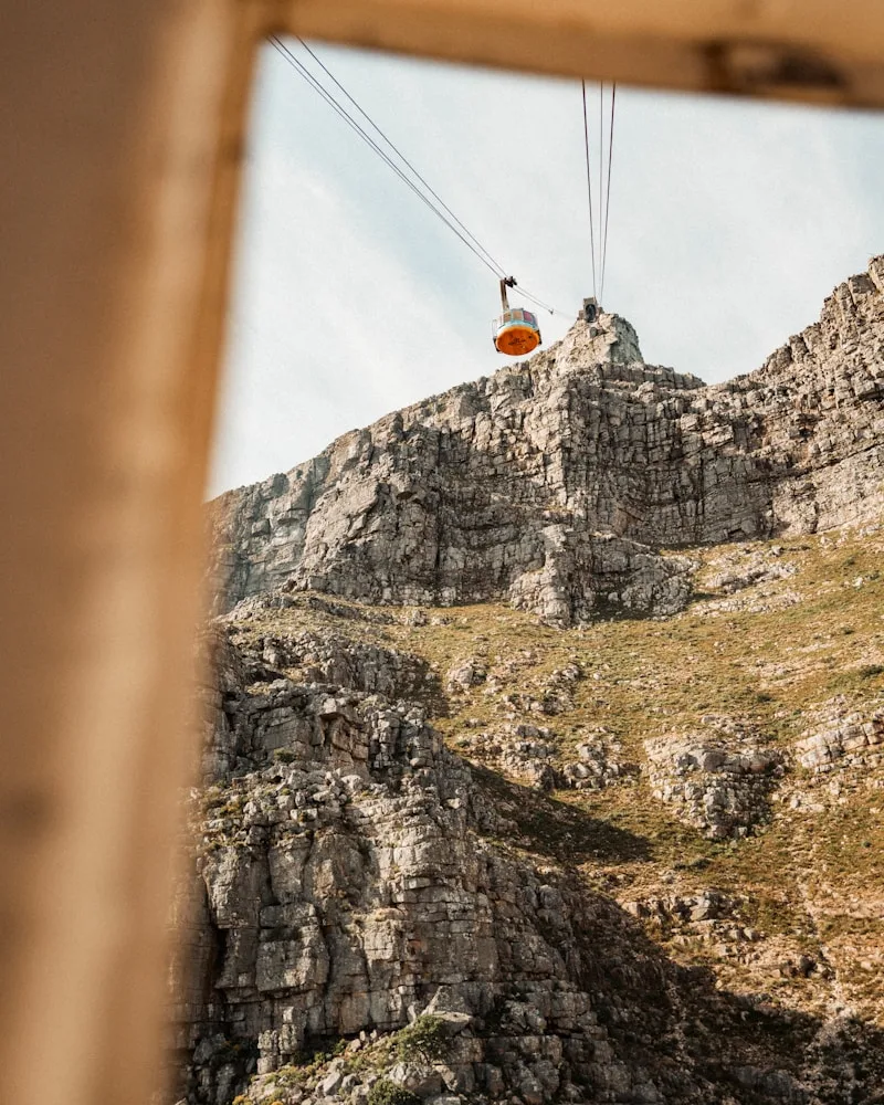The rotating cable car, South Africa