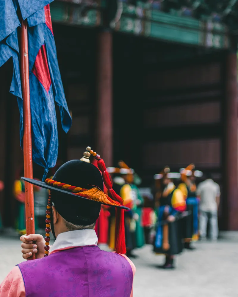 The changing of the guard, South Korea