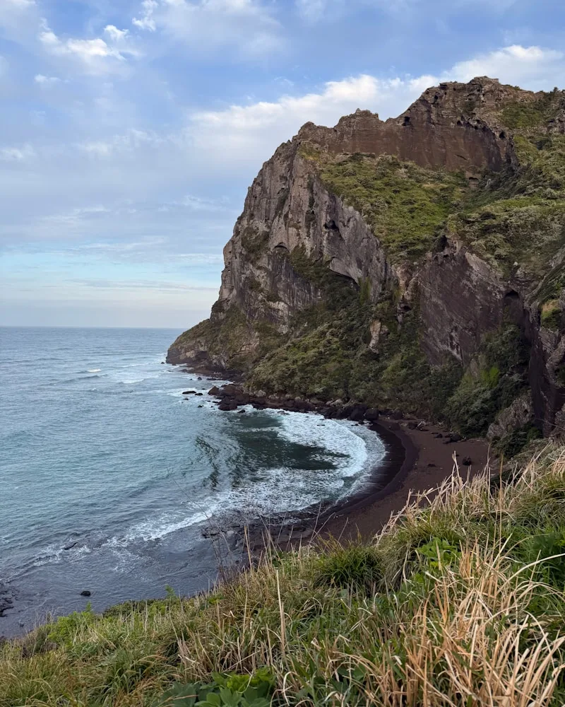 The green volcanic coast, South Korea
