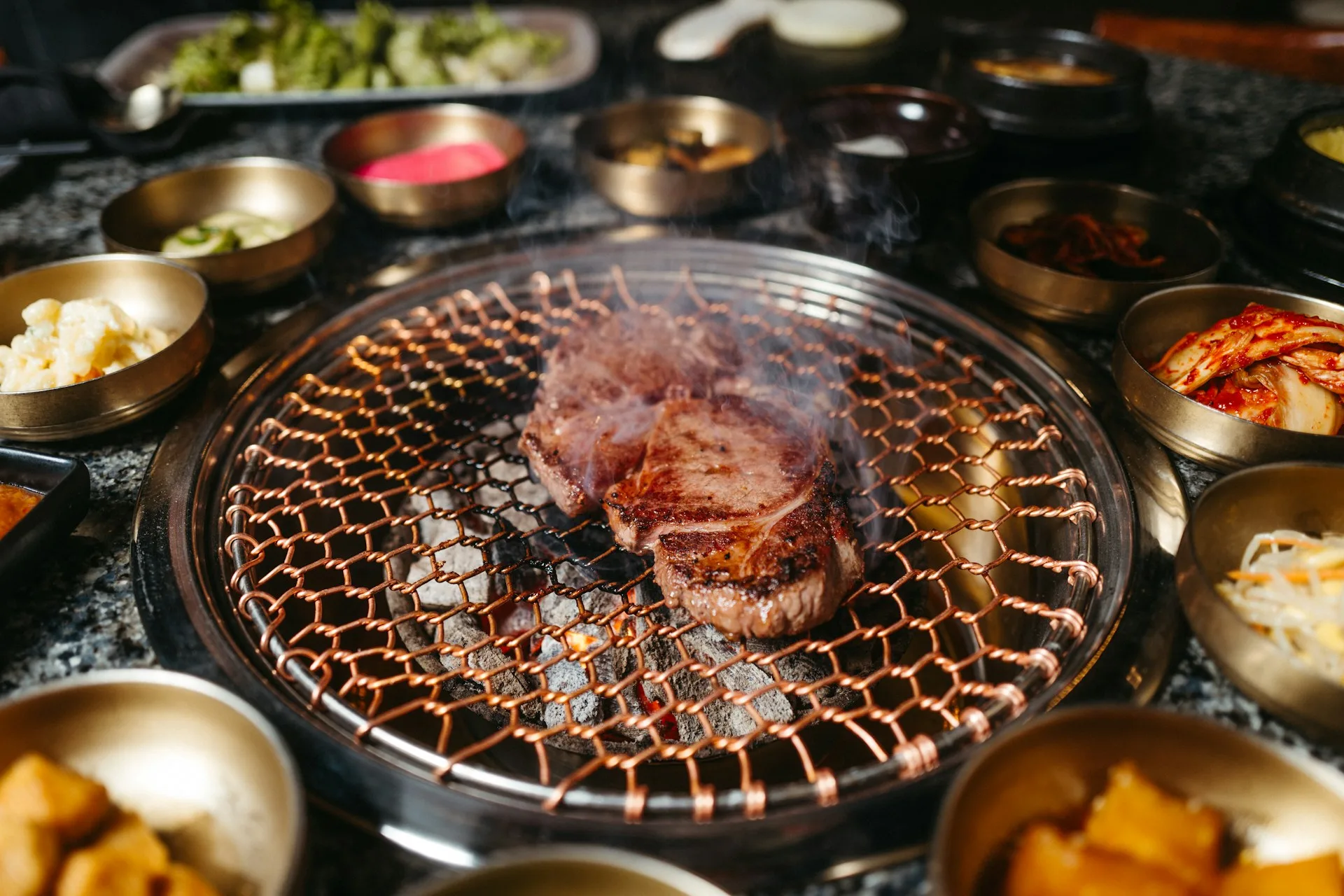 A Korean BBQ & Market-Food Night