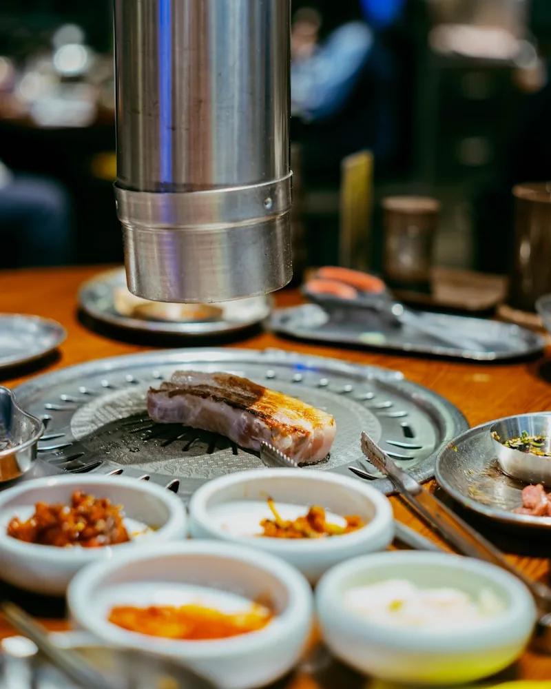 Barbecue at the table, South Korea