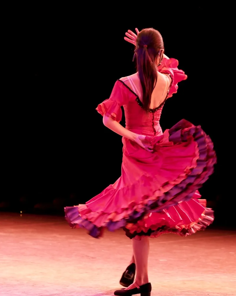The tablao stage, Spain