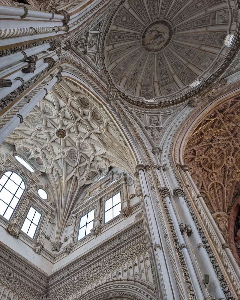 The cathedral nave, Spain