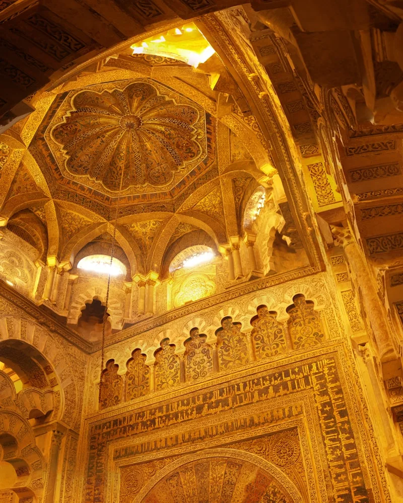 The golden mihrab, Spain