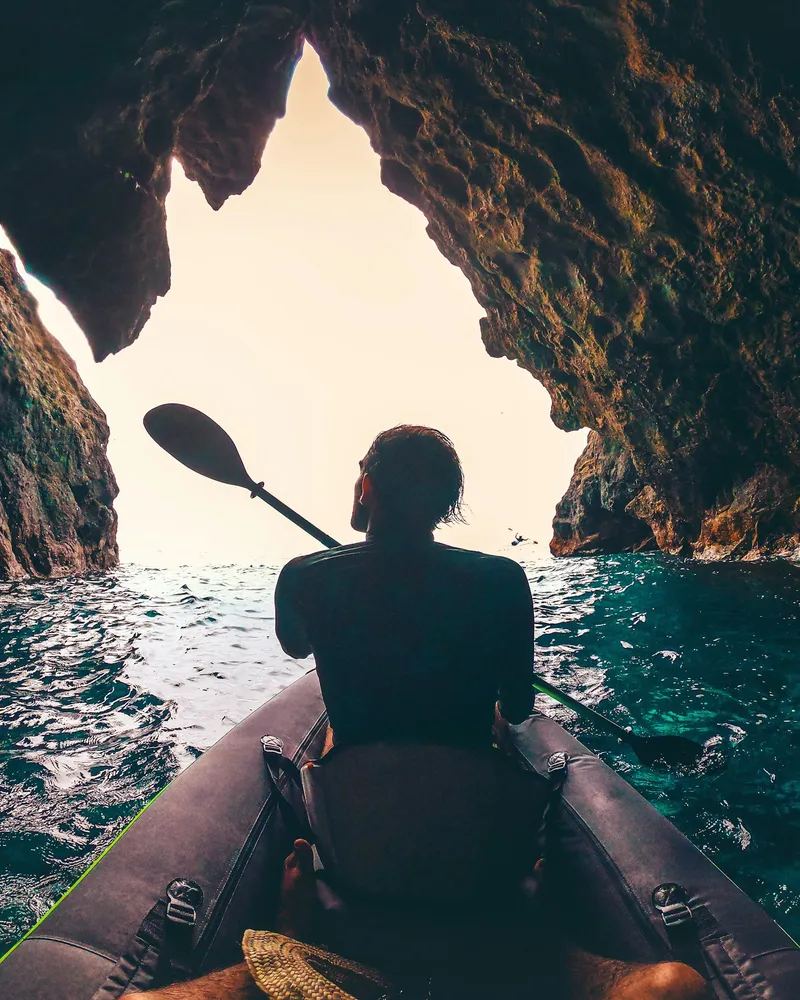 A hong lagoon by kayak, Thailand