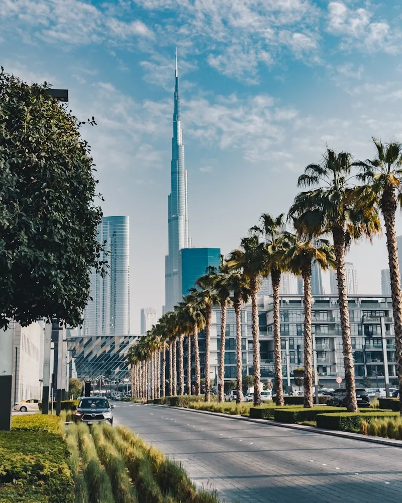 The tower above Downtown, United Arab Emirates