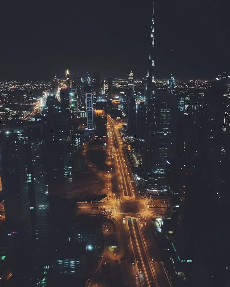 The view from the deck, United Arab Emirates