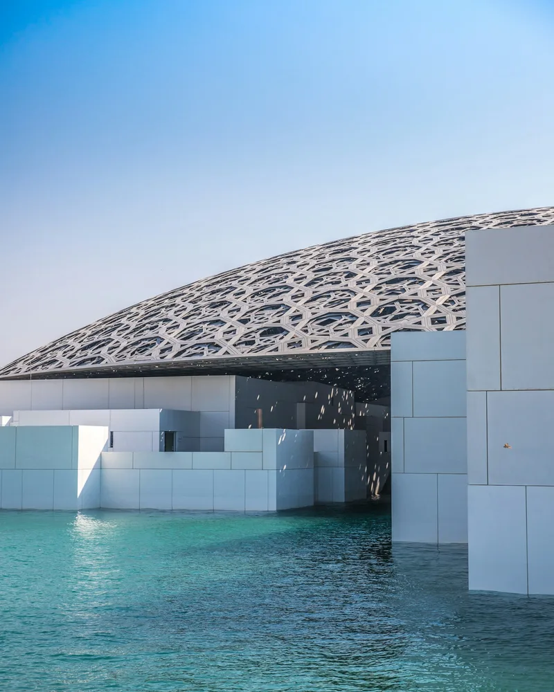 The museum on the sea, United Arab Emirates