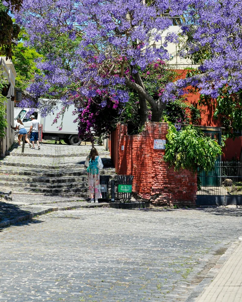 The colonial quarter, Uruguay