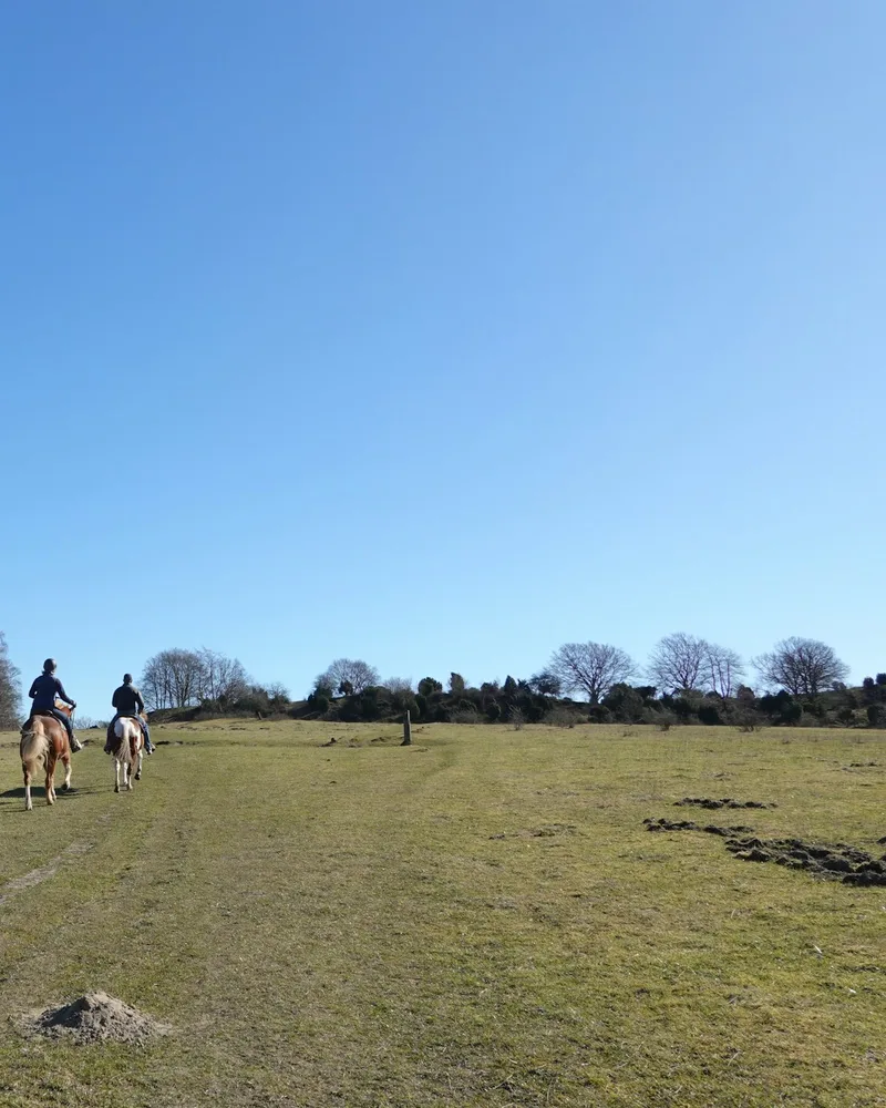 Riding across the campo, Uruguay