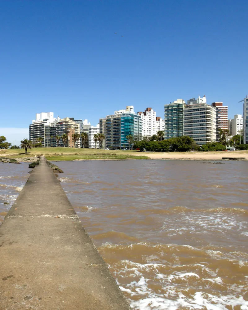 The Rambla waterfront, Uruguay