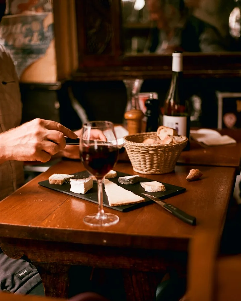 A vineyard lunch, Uruguay