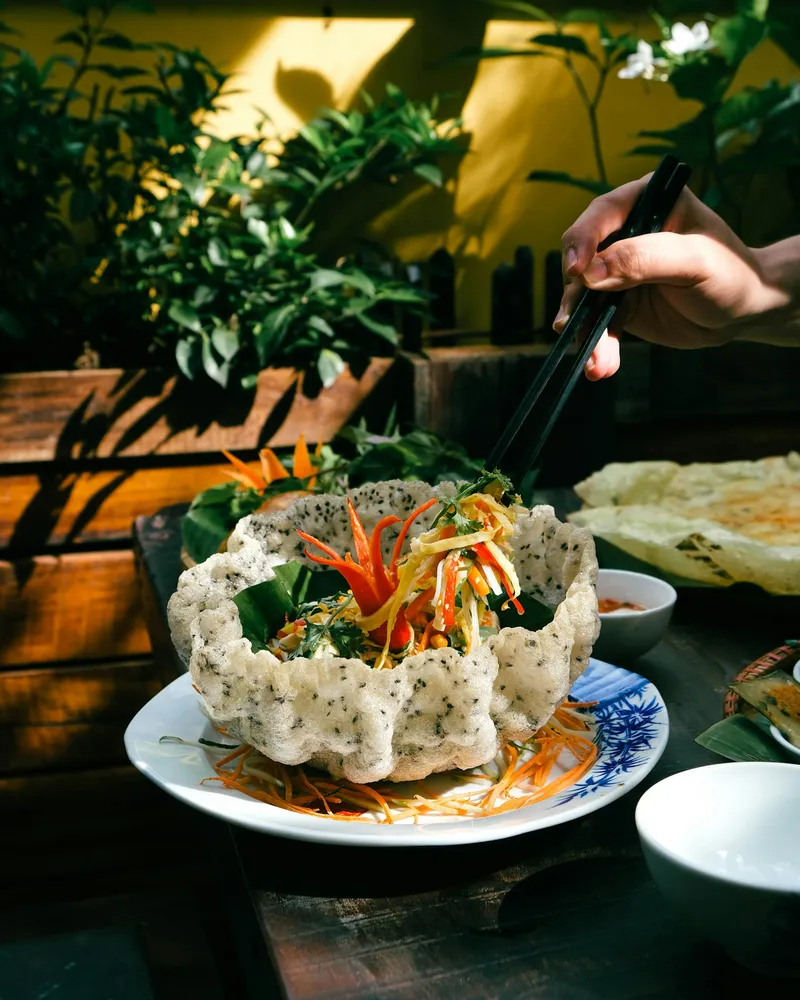 Bun cha over charcoal, Vietnam