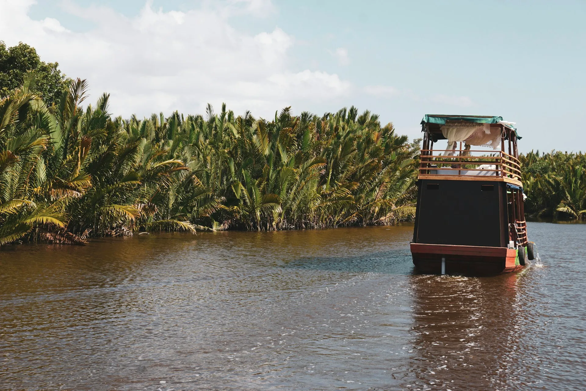 The Mekong Delta by Sampan