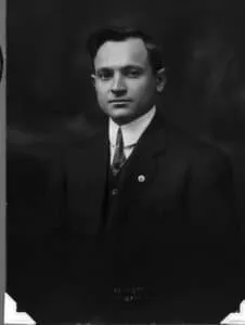 Portrait of a young Peter Chima